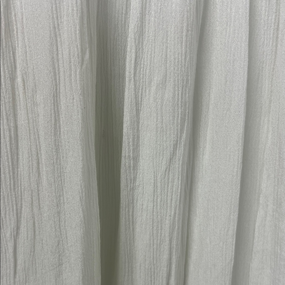 Z Supply Jazmin Maxi Dress, White, Strappy, Tierd, Lined, Small, Smocked Bodice - Picture 5 of 10